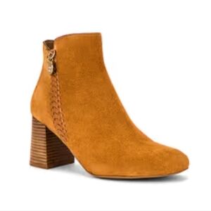 See By Chloé Louise Mid Heel Ankle Boots